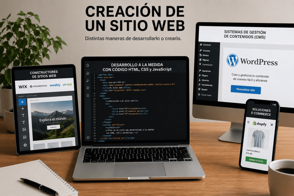 Creación de Páginas Web