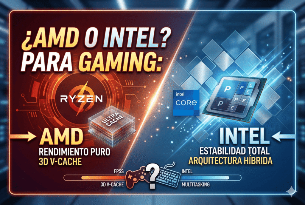 AMD vs Intel para gaming