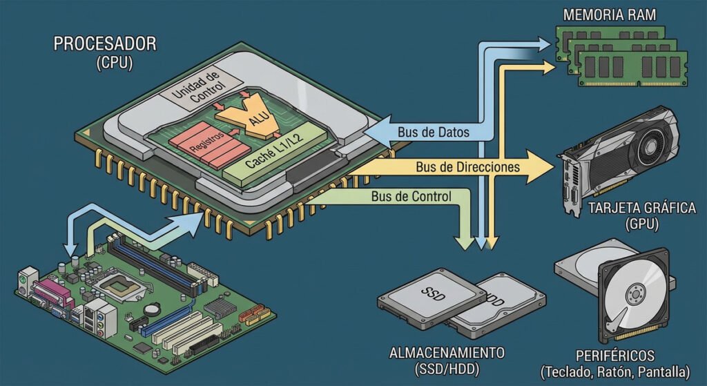 Cómo Funciona un Procesador