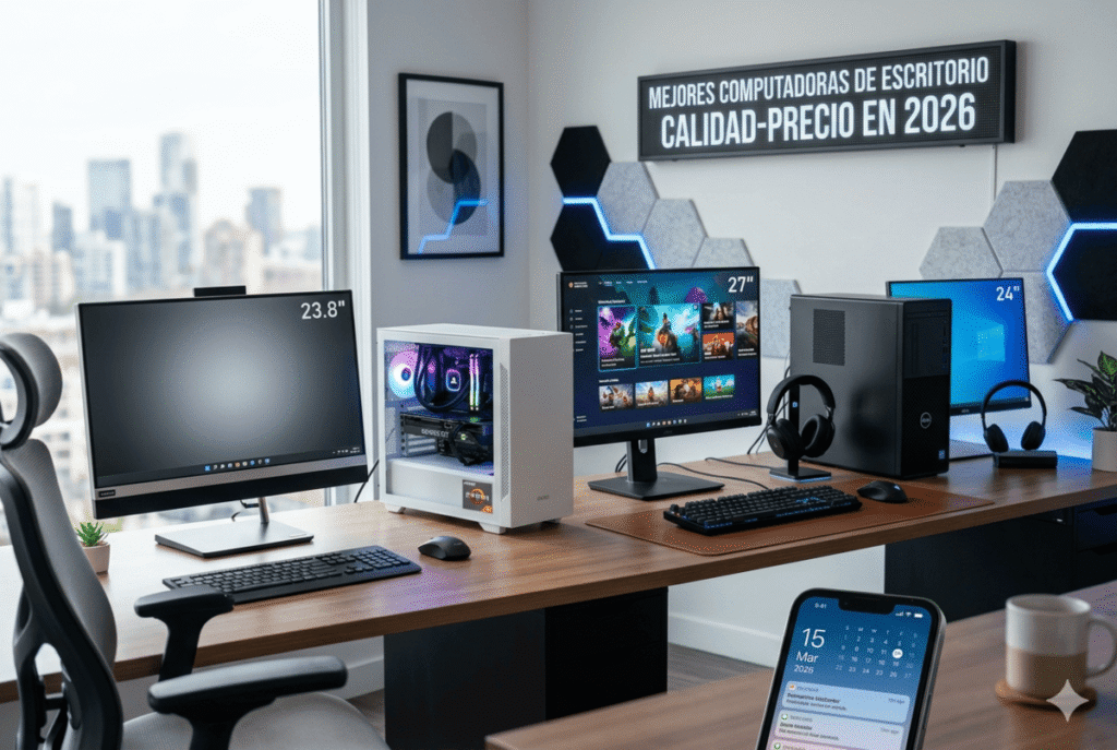 Mejores computadoras de escritorio calidad-precio