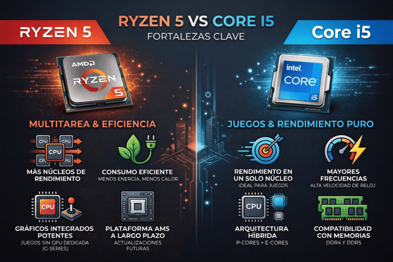 Ryzen 5 vs Core i5