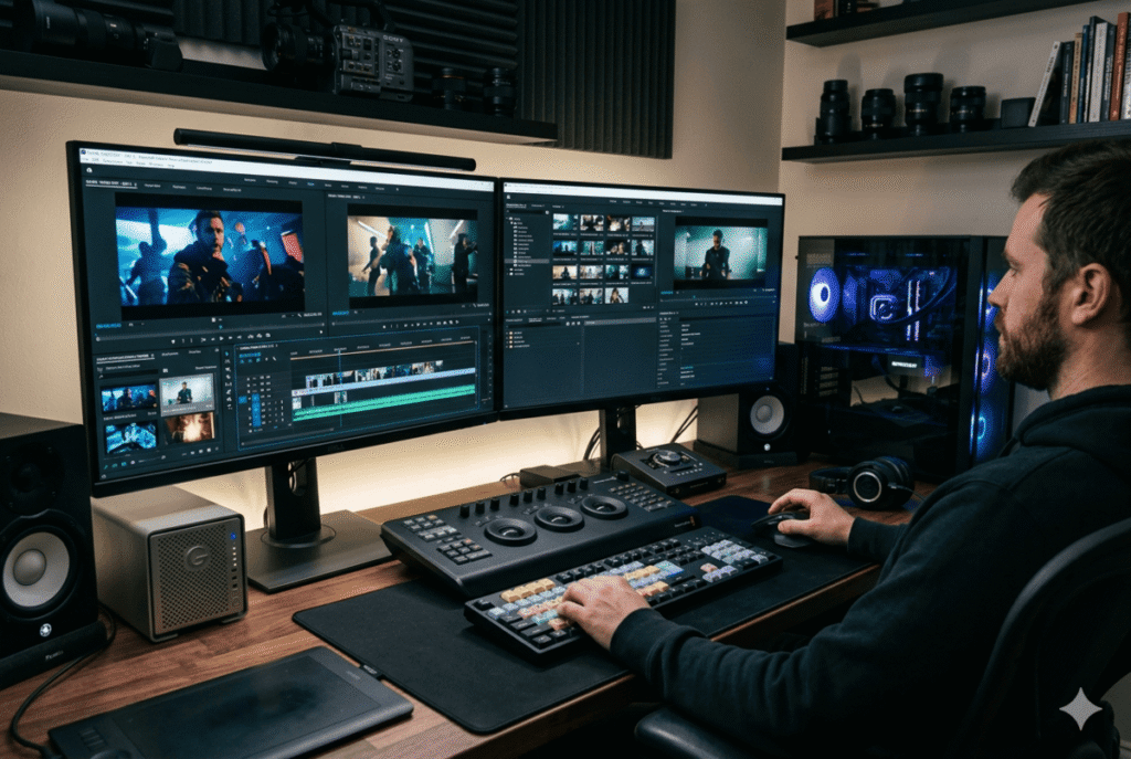 Computadora para editar video
