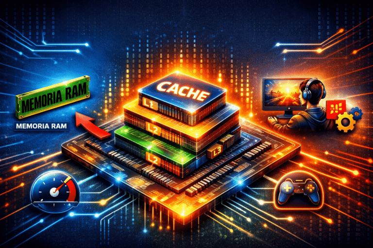 memoria caché de un procesador