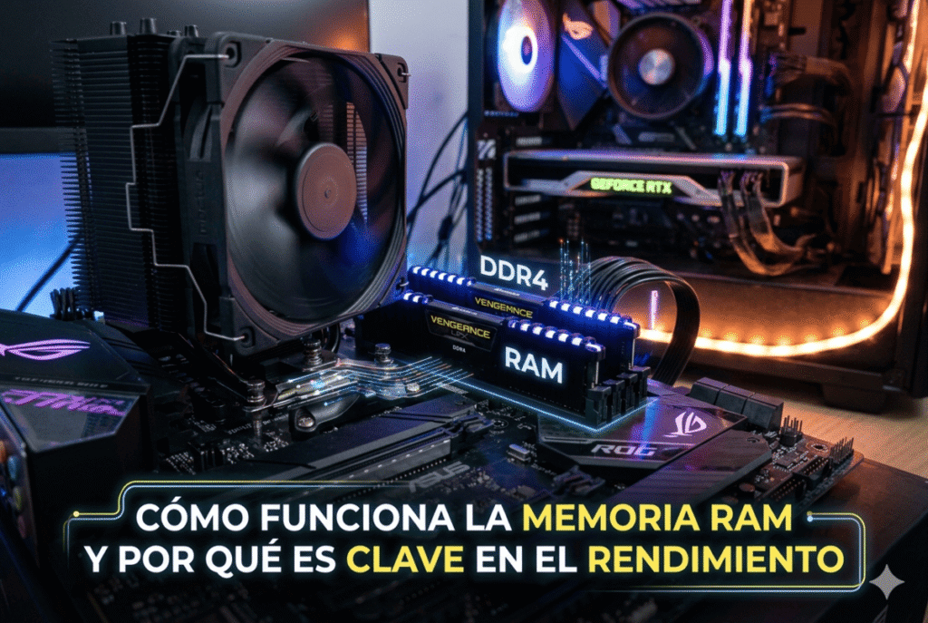 Cómo funciona la memoria RAM