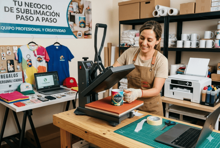 Cómo iniciar un negocio de sublimación