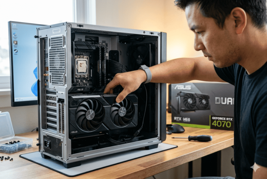 Cómo instalar una tarjeta gráfica