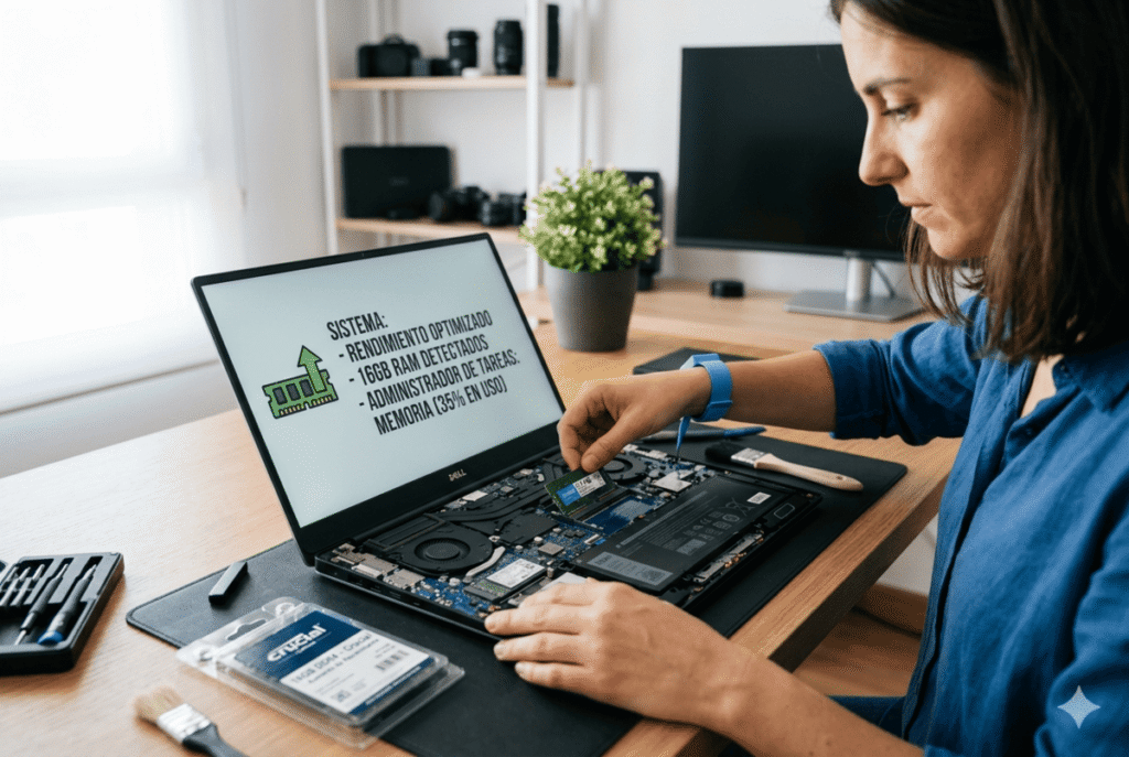 Como optimizar la memoria ram de mi laptop