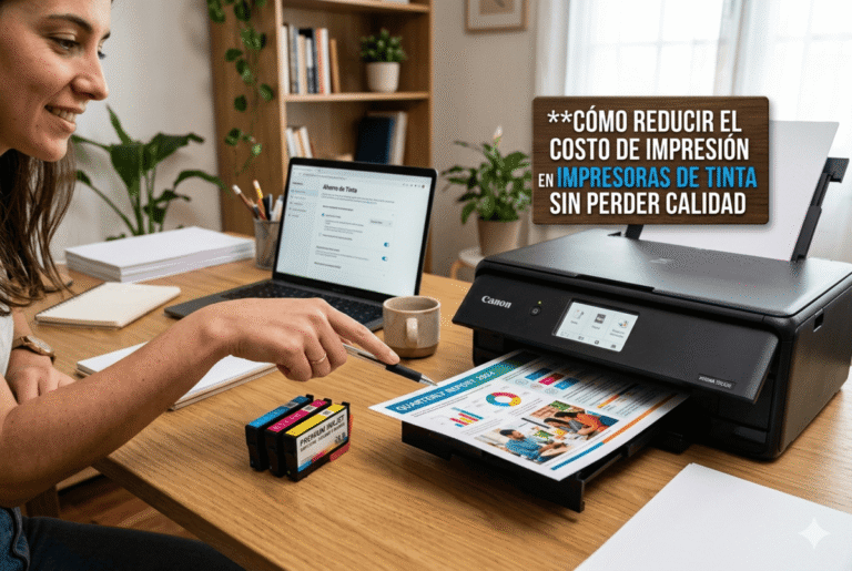 Cómo reducir el costo de impresión en impresoras de tinta