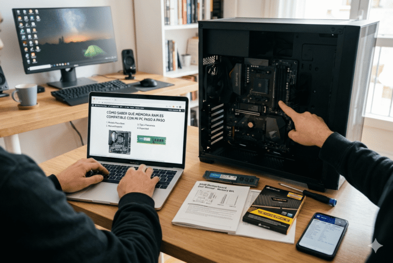 Cómo saber qué memoria RAM es compatible con mi PC