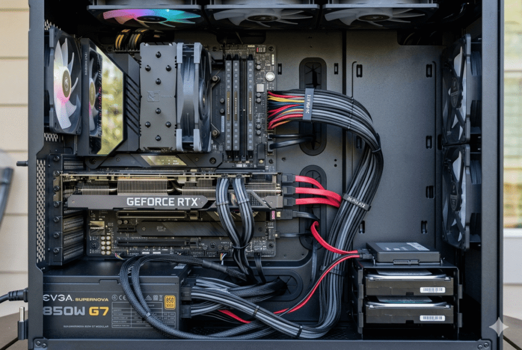 Conectores de la tarjeta madre