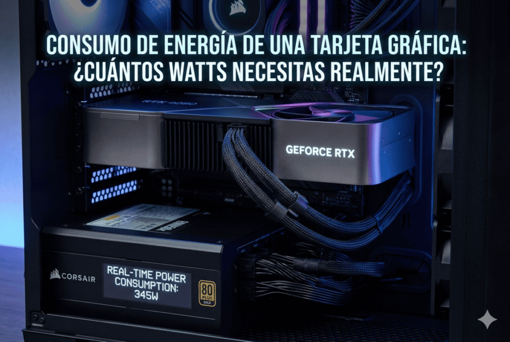 Consumo de energía de una tarjeta gráfica