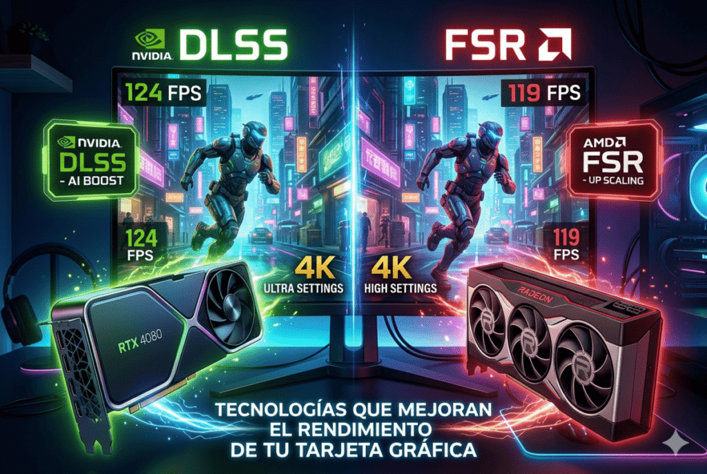 DLSS y FSR