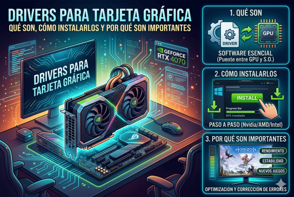 Drivers para tarjeta gráfica
