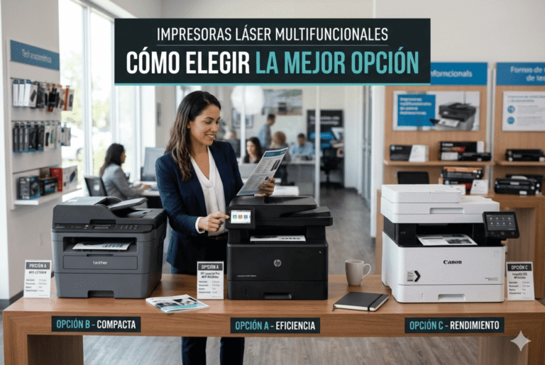 Impresoras láser multifuncionales: cómo elegir la mejor opción