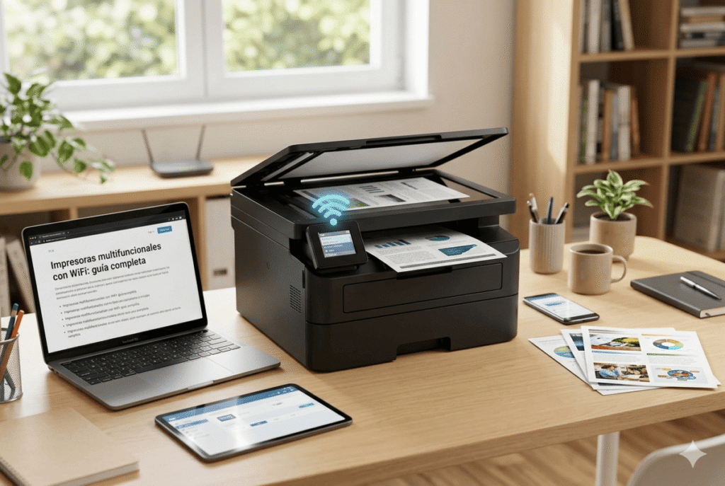 Impresoras multifuncionales con WiFi