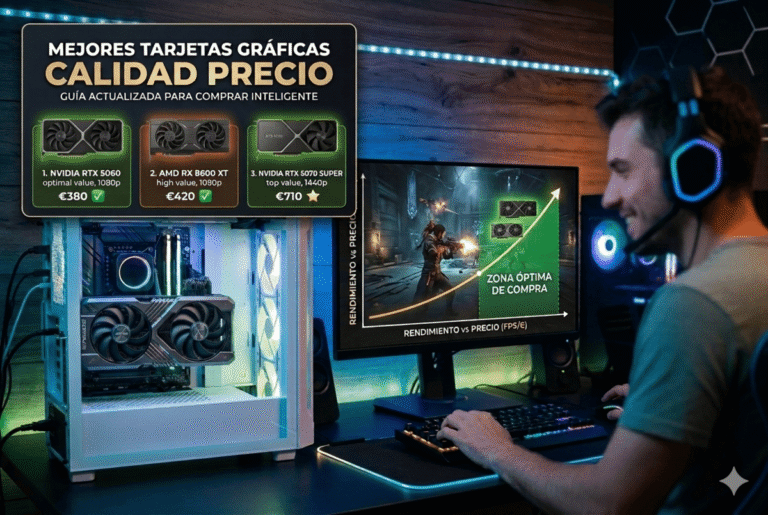 Mejores tarjetas gráficas calidad precio