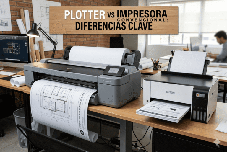 Plotter vs impresora