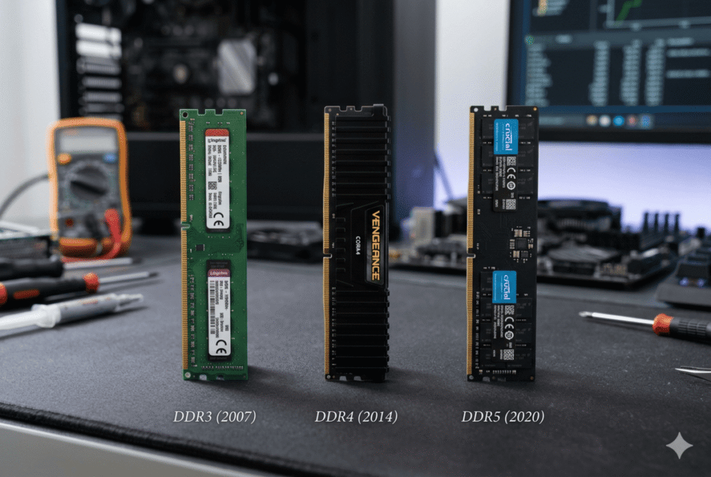 Tipos de memoria RAM