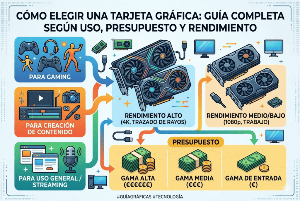 Cómo elegir una tarjeta gráfica