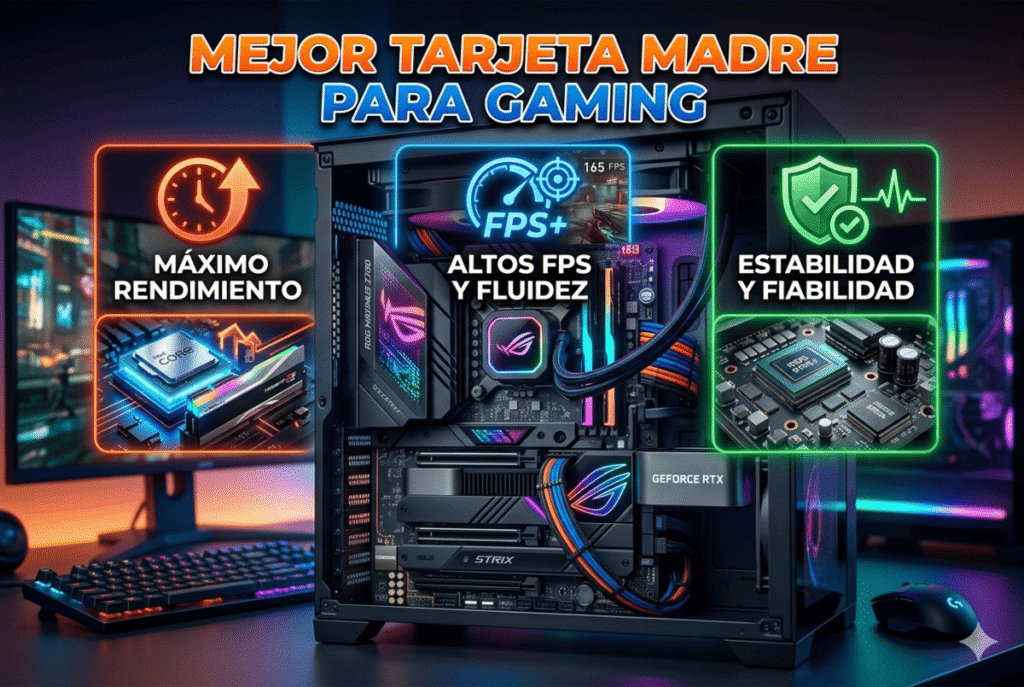 Mejor tarjeta madre para gaming