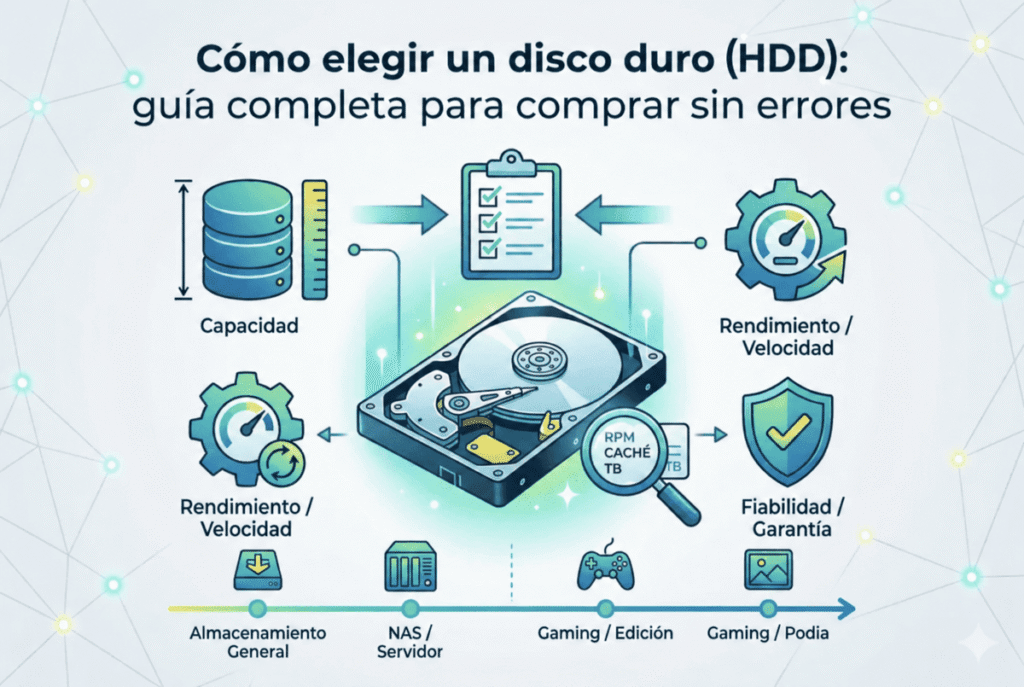 Cómo elegir un disco duro (HDD)