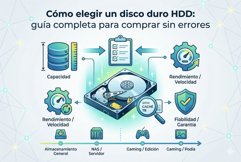 Cómo elegir un disco duro (HDD)