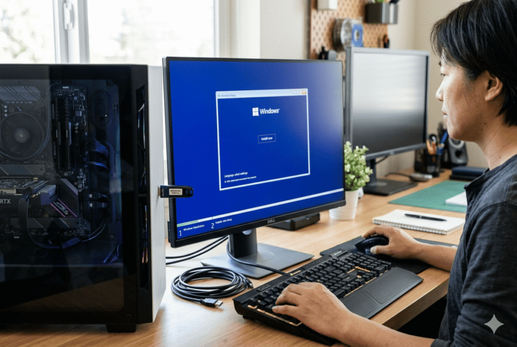 Cómo instalar windows en una PC nueva con USB booteable