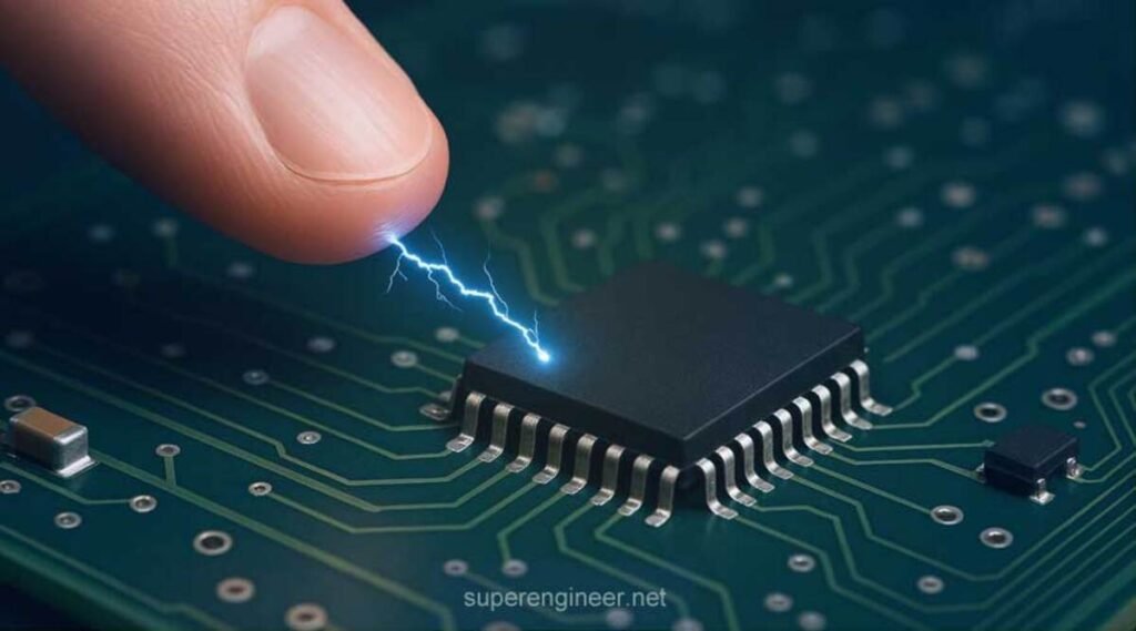 Descarga electrostática