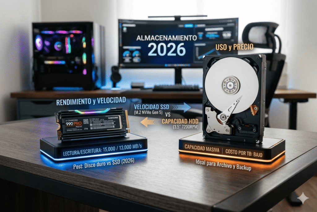 Disco duro vs SSD