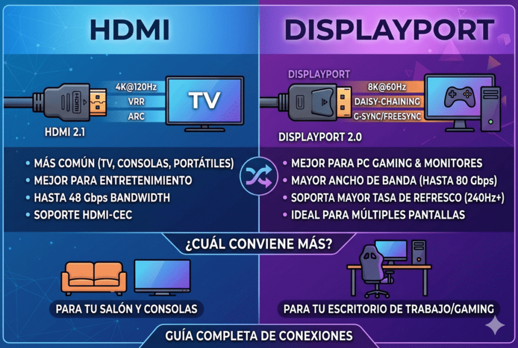 Monitor HDMI vs DisplayPort