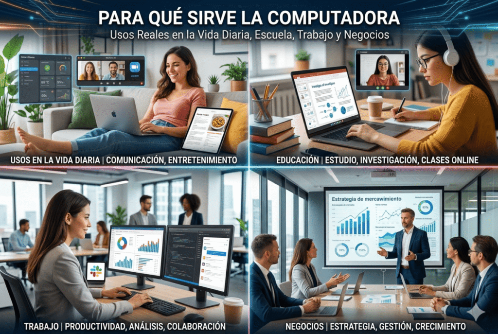 Para Qué Sirve la Computadora