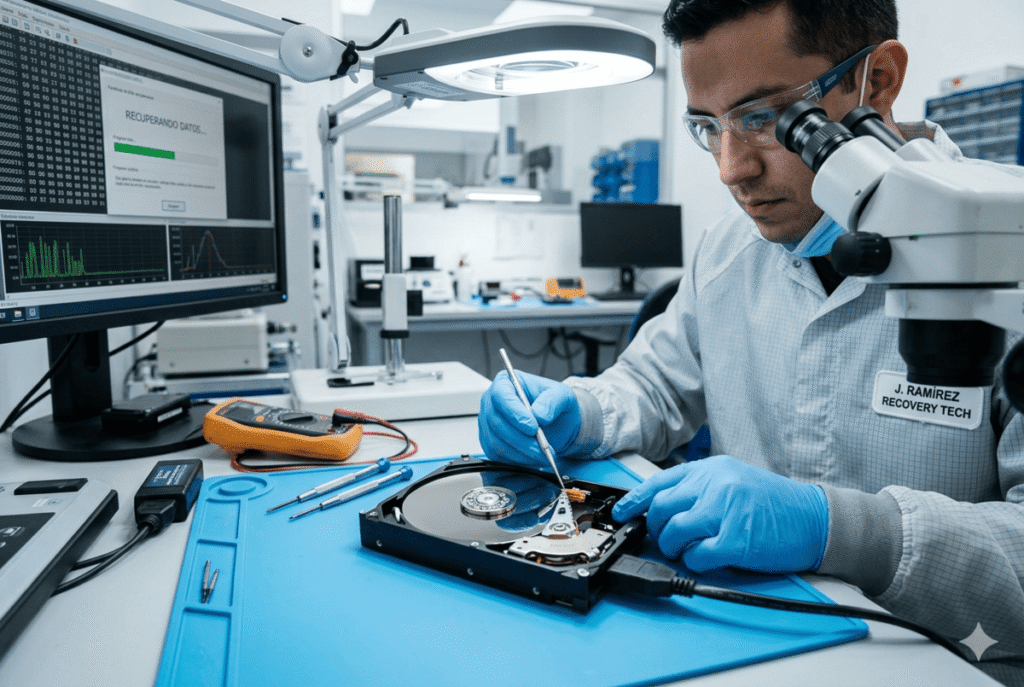 Recuperacion de datos de disco duro