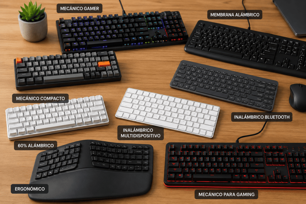 Teclados de computadora