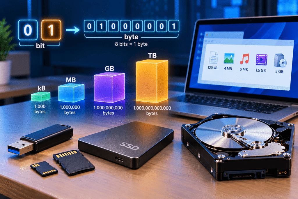 Bits y Bytes