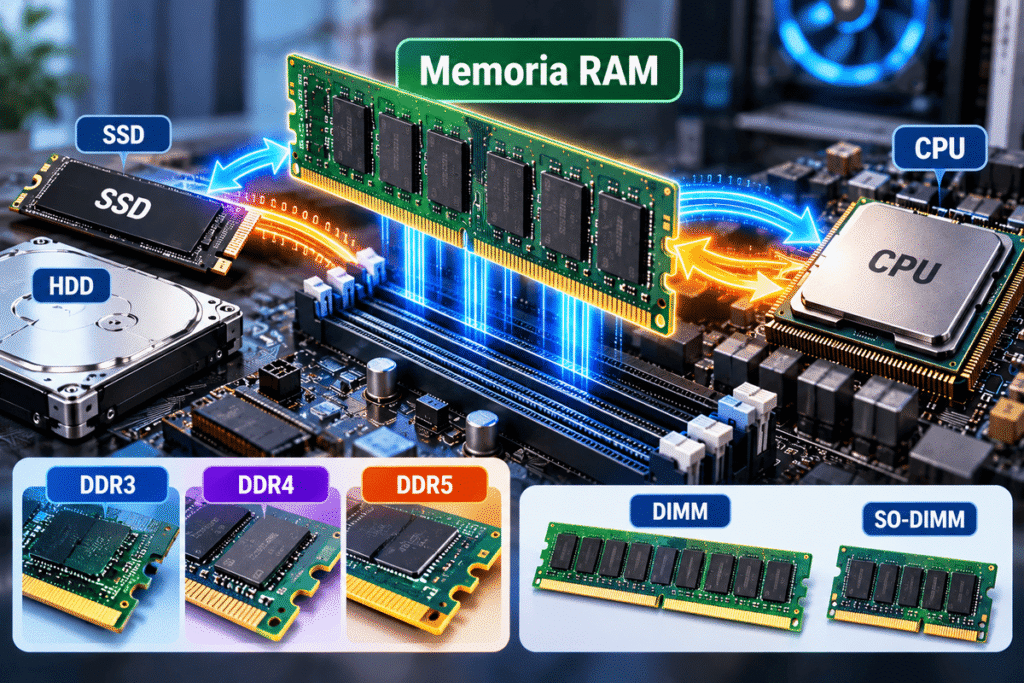 Qué Es la Memoria RAM